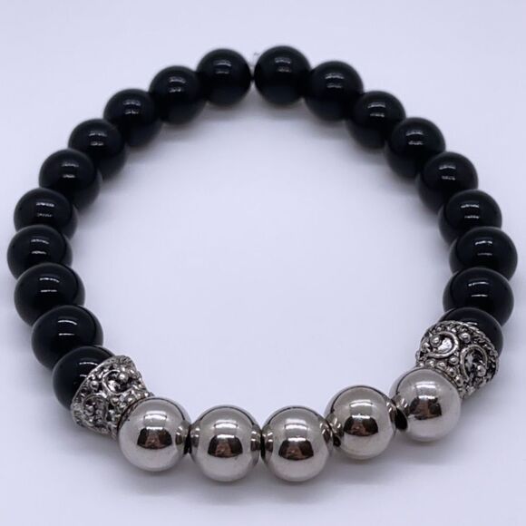 NWT Wool + Pepper Co. Mens Beaded Bracelet - Picture 1 of 4